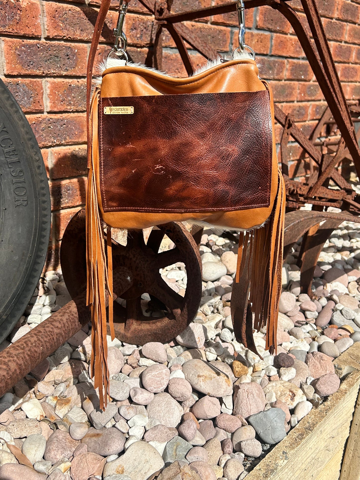 Buckle handbag 002