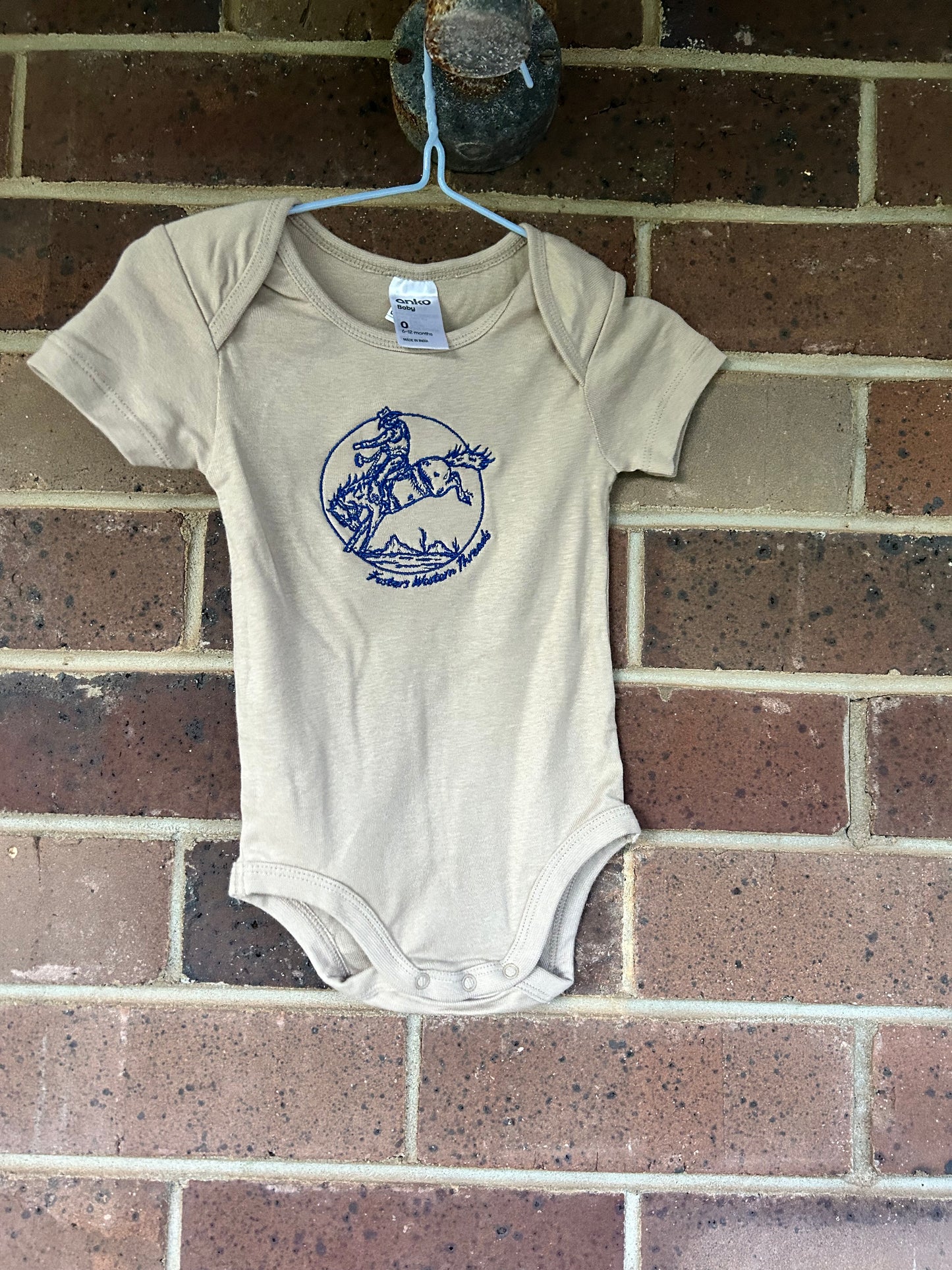 Cowboy Cool short sleeve jumpsuit