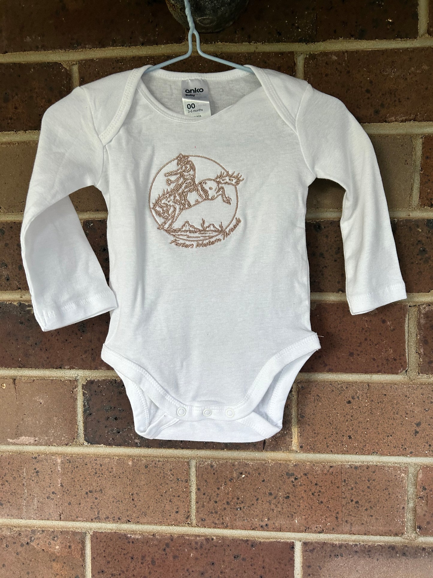 Cowboy Cool long sleeve jumpsuit