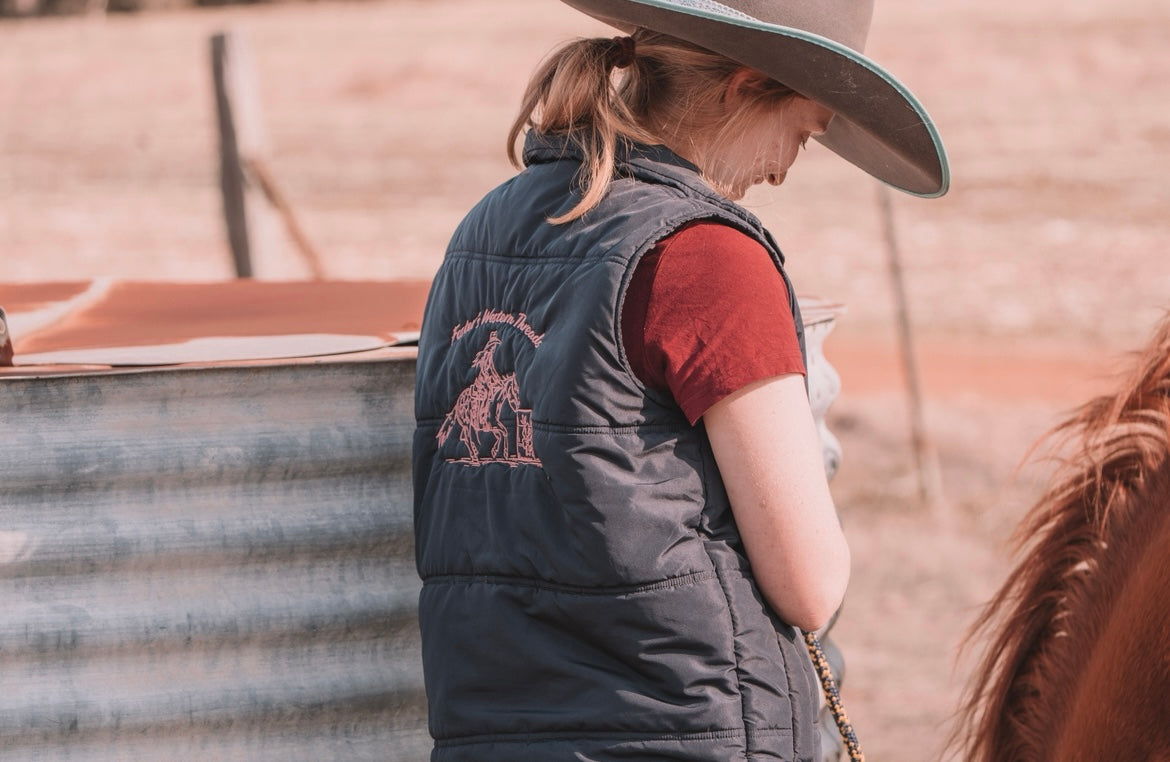 Cowgirl Way Puffer Vest