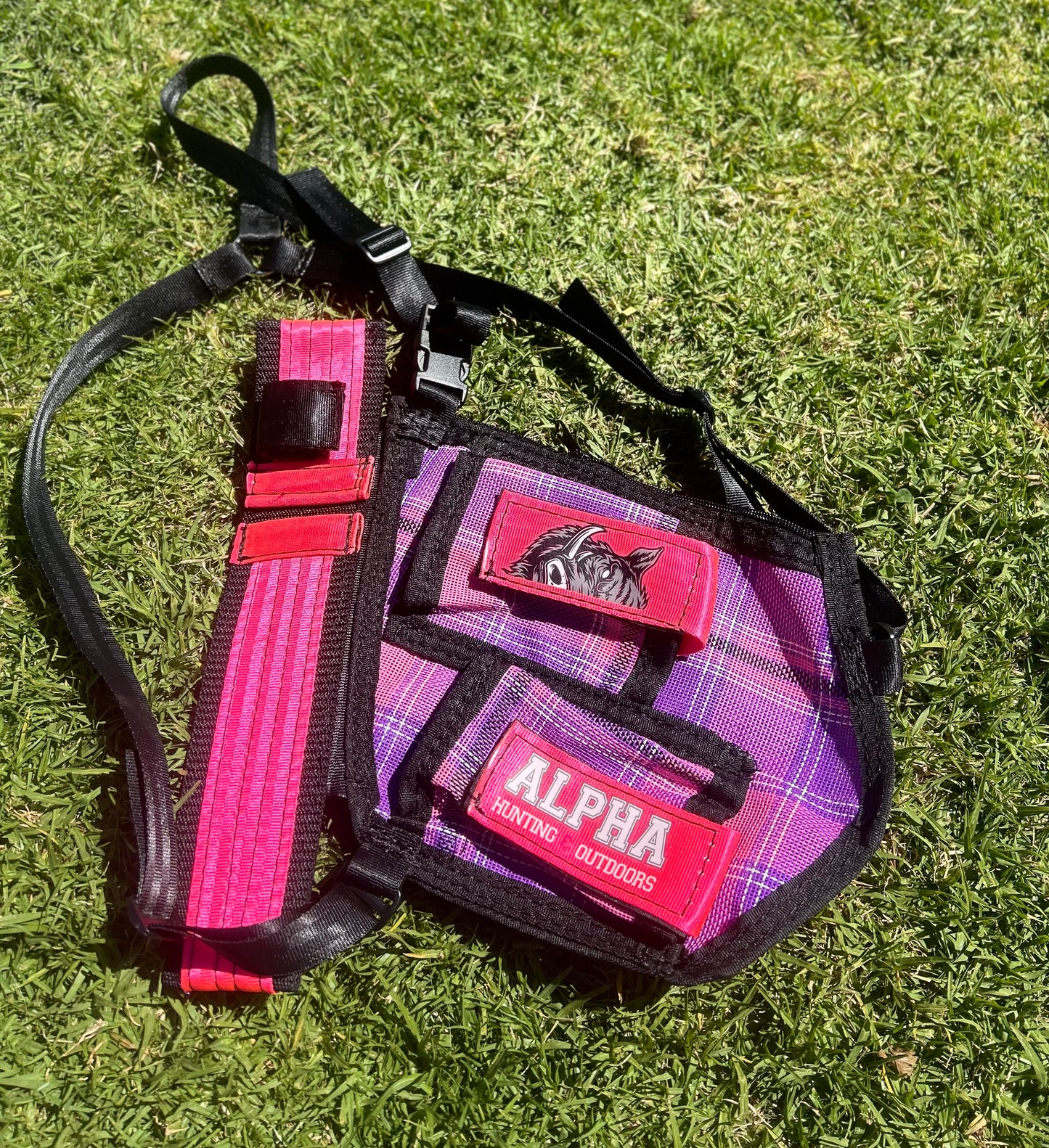 Alpha Duel UHF Holster with Knife Sheath