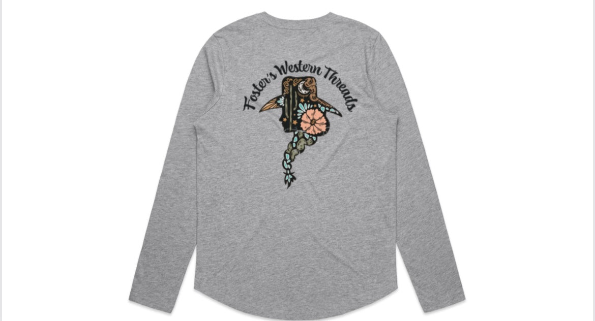 Cowgirl Cool Long Sleeve Tee