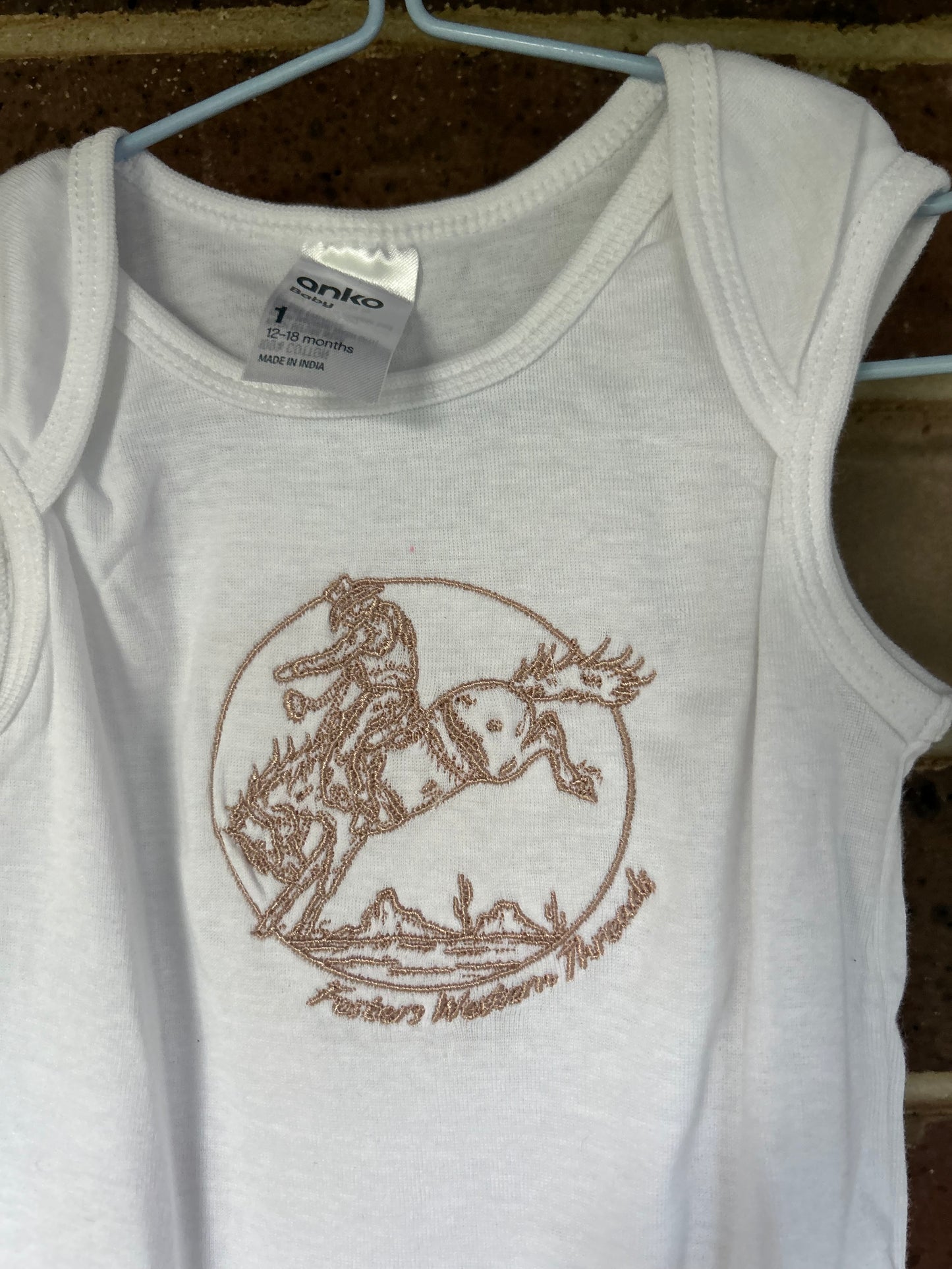 Cowboy Cool singlet jumpsuit