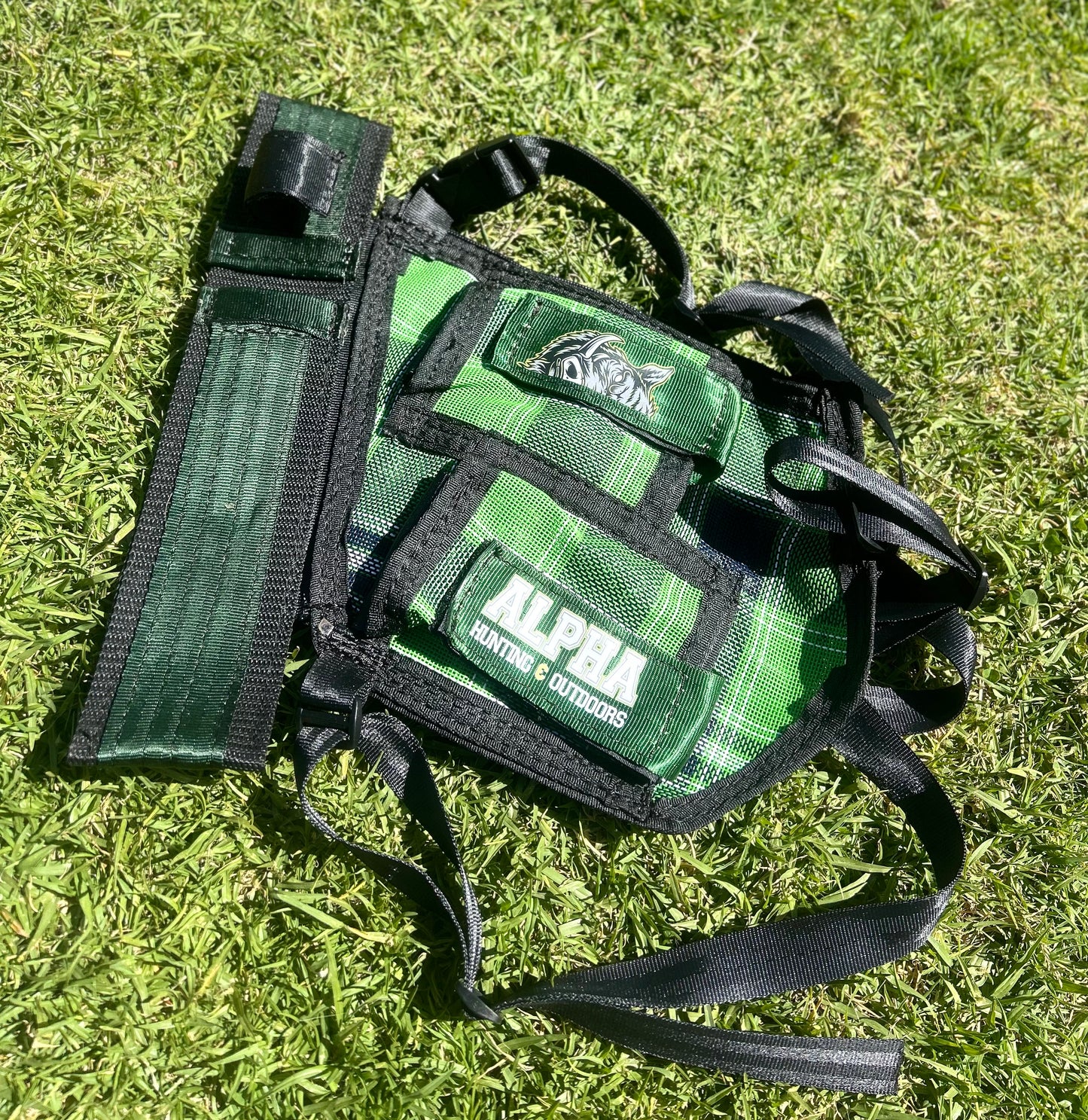 Alpha Duel UHF Holster with Knife Sheath