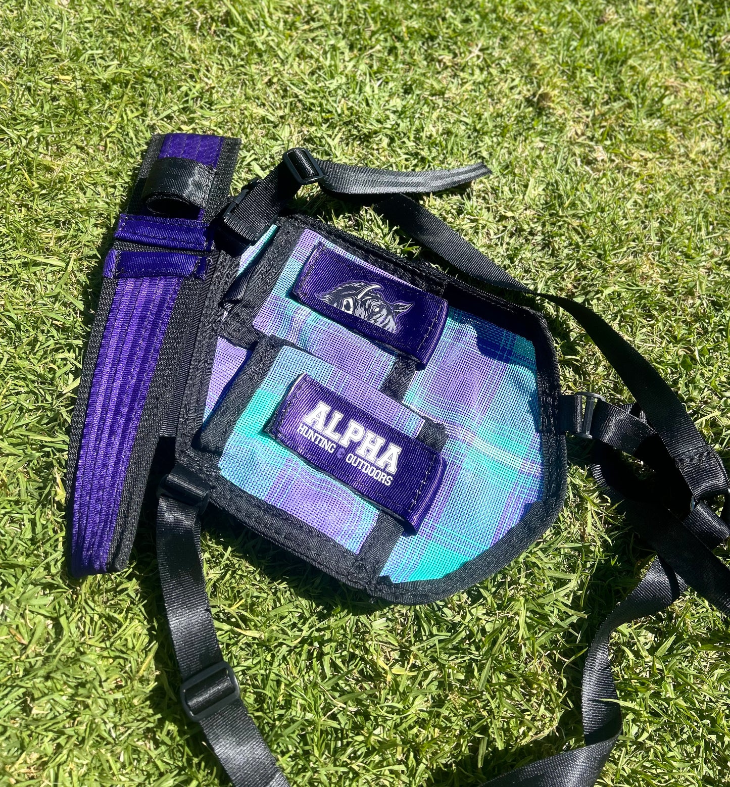 Alpha Duel UHF Holster with Knife Sheath