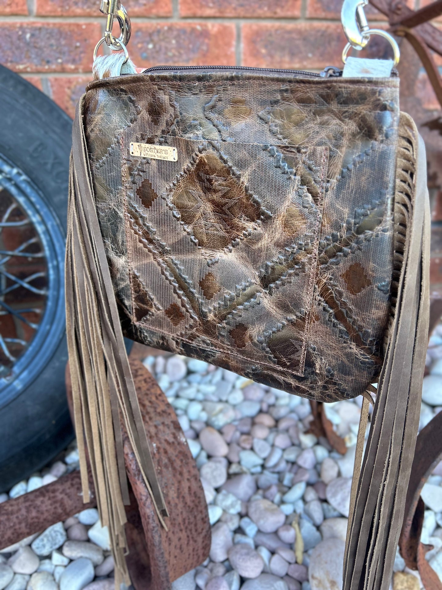 Deer Track Handbag 065