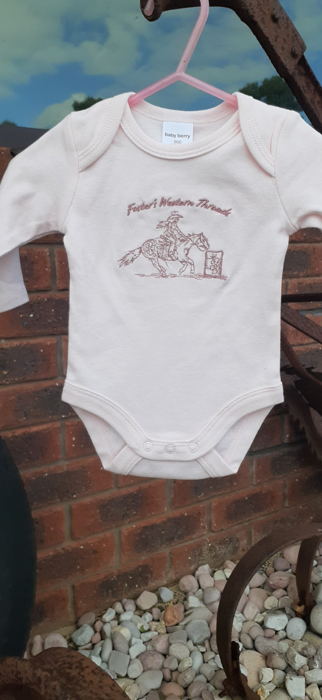 Cowgirl Way long sleeve jumpsuit