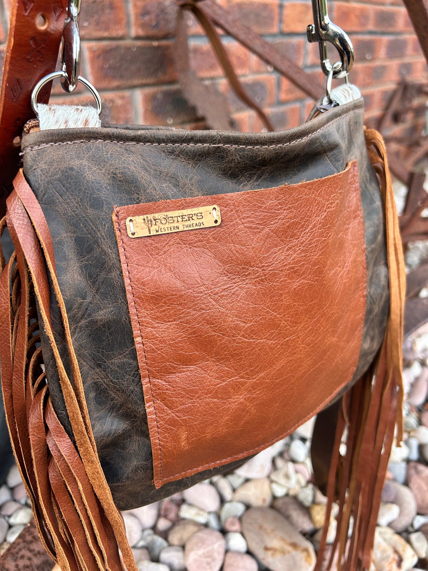 Buckle handbag 004