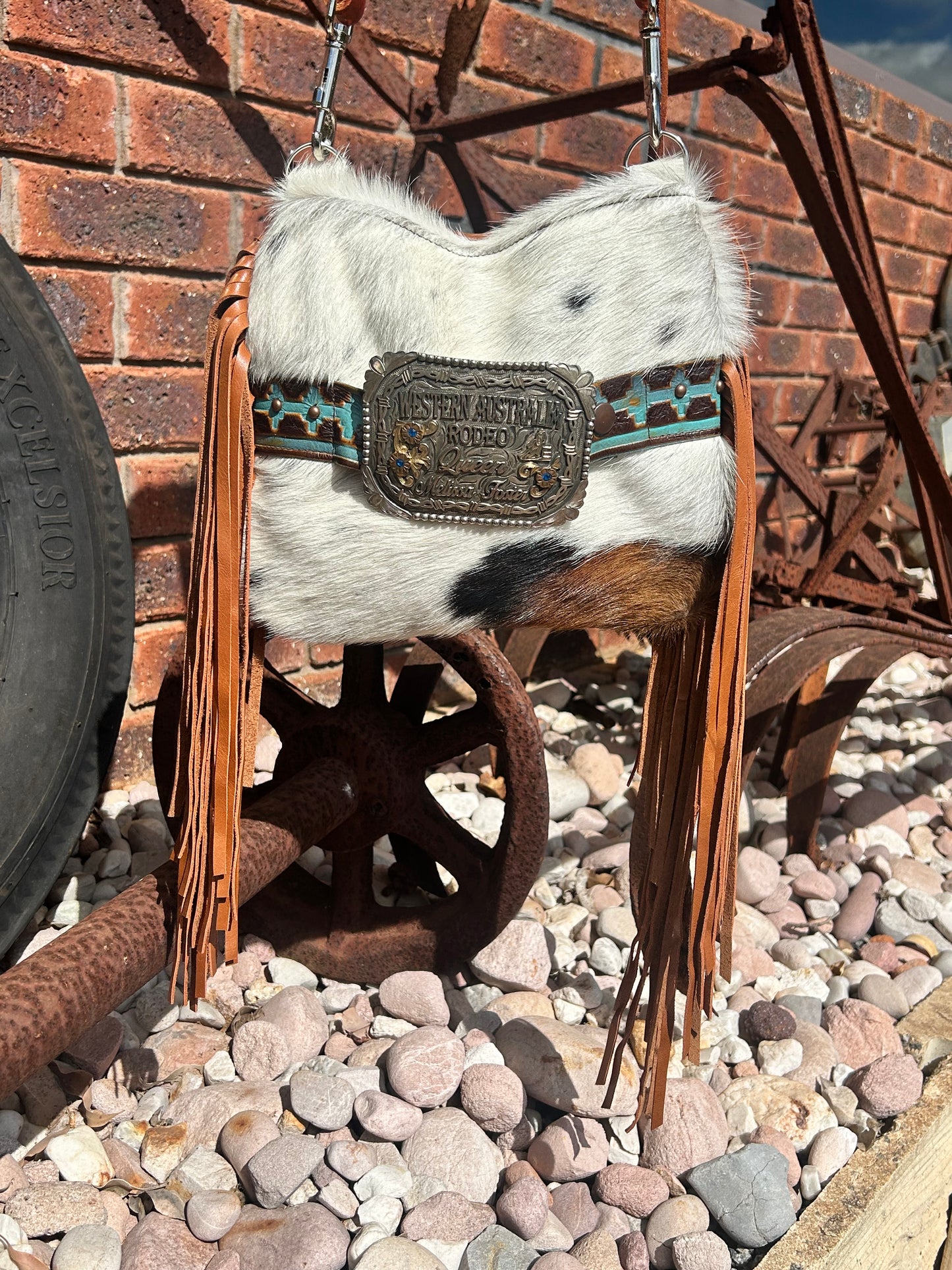 Buckle handbag 002