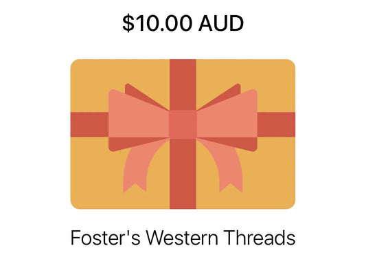 Fosters Western Threads Gift card