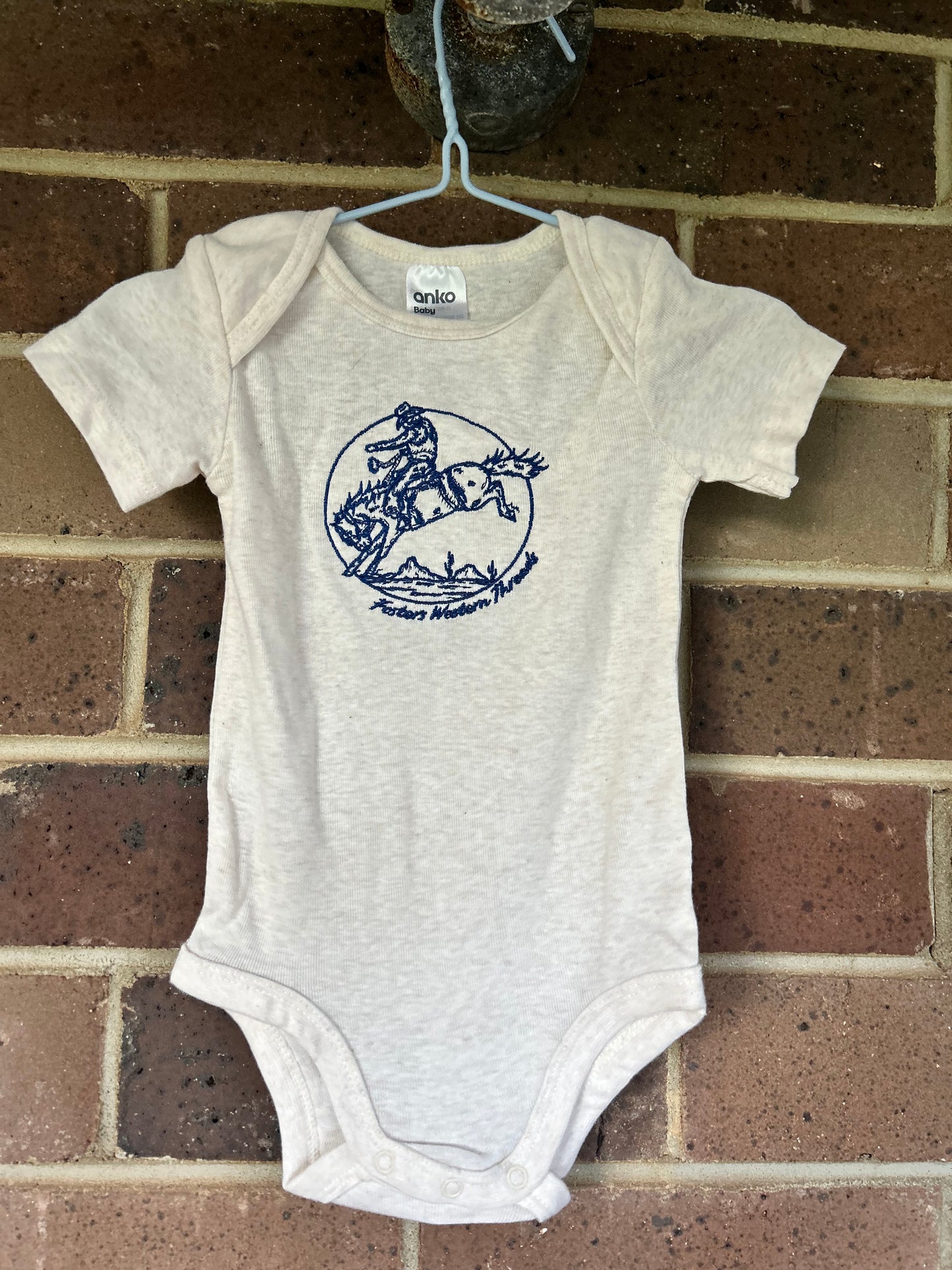 Cowboy Cool short sleeve jumpsuit