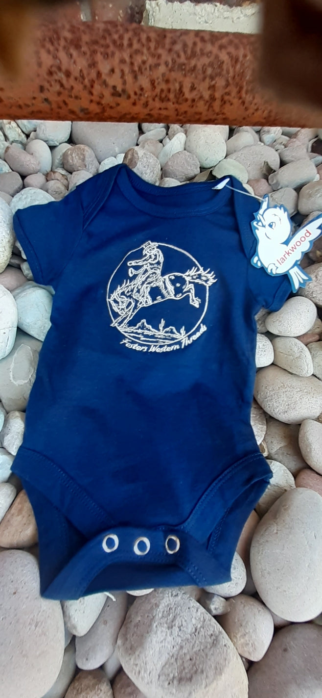 Cowboy Cool short sleeve jumpsuit