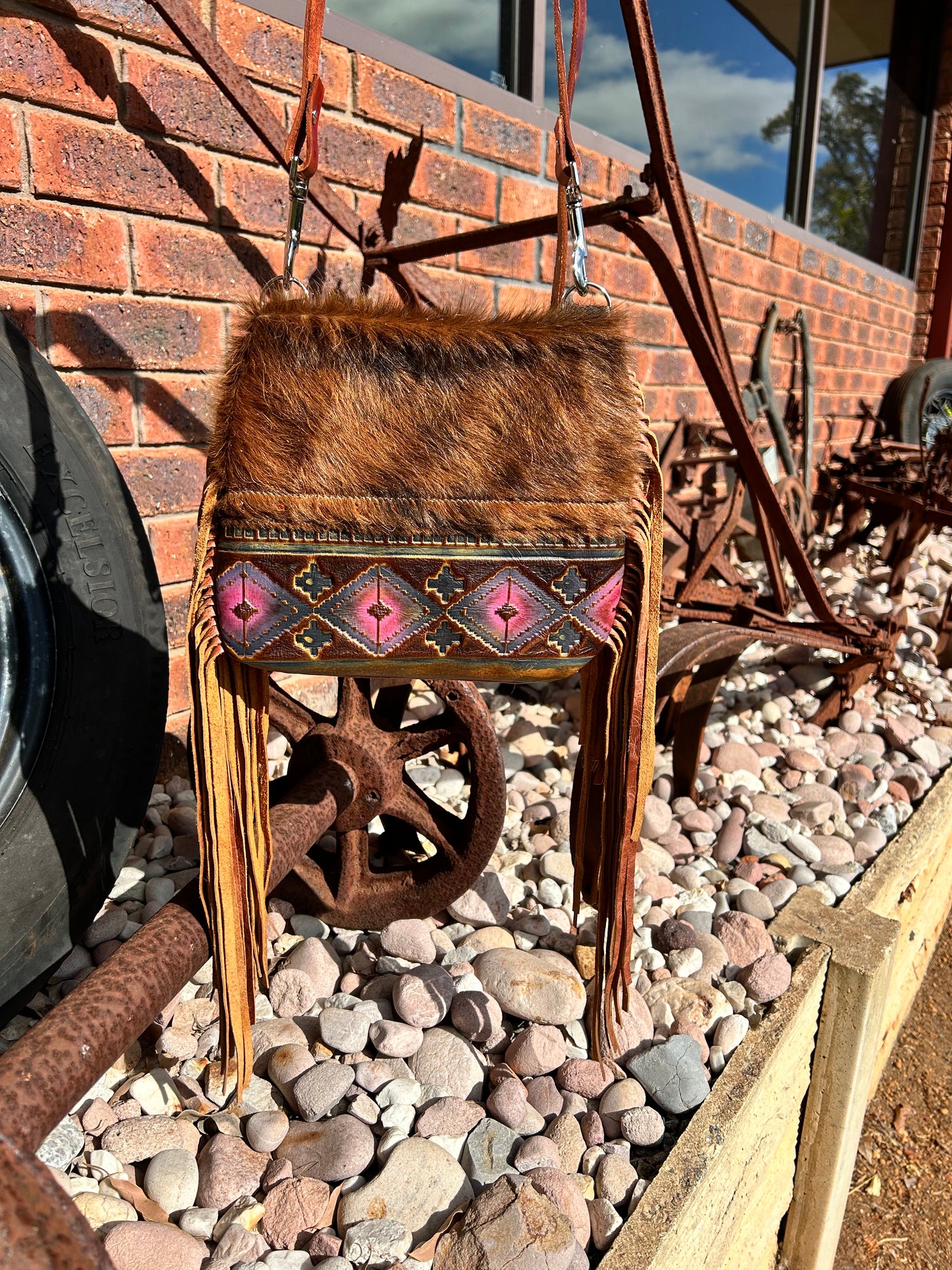 Deer Track Handbag 076