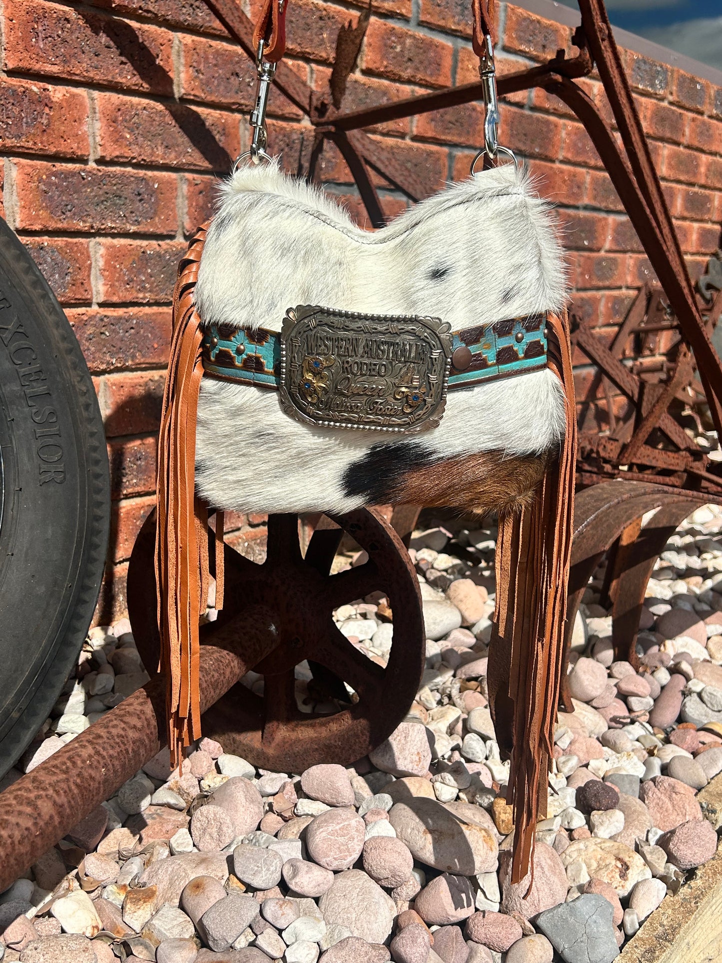 Buckle handbag 002