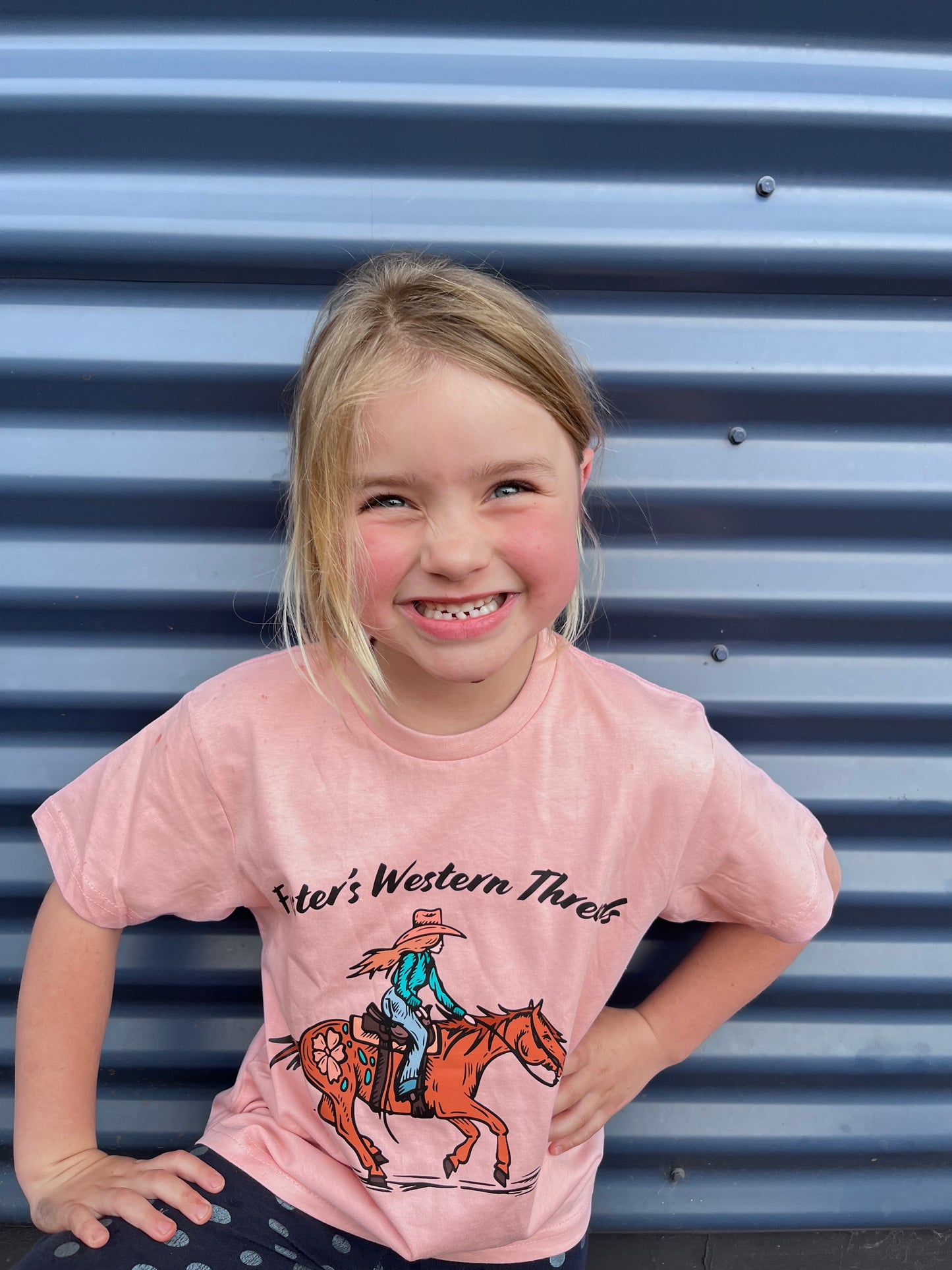Cowgirl Way Girls Tees