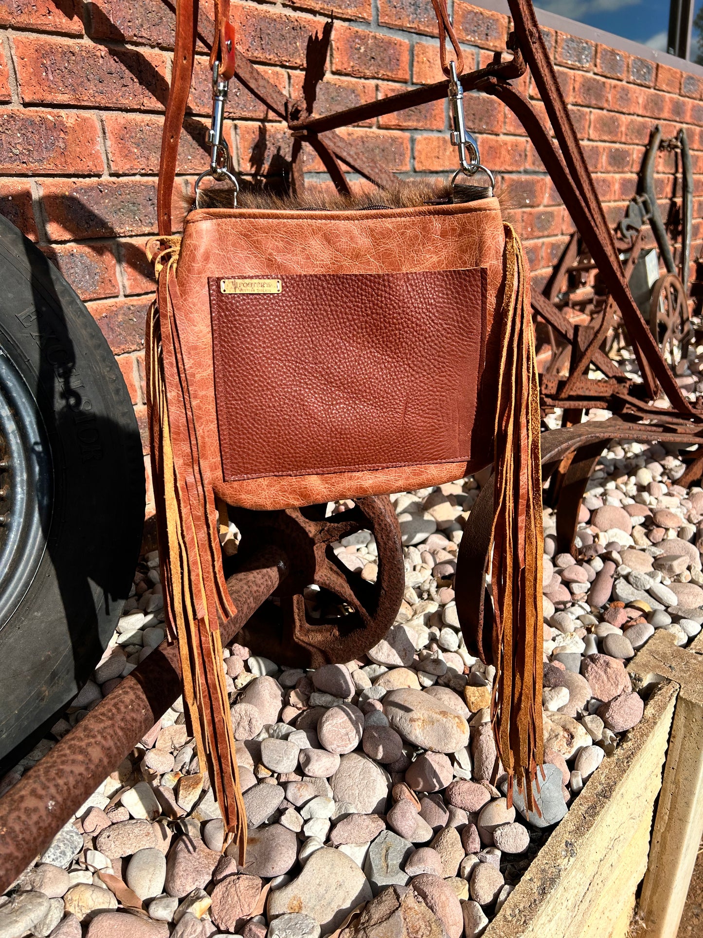 Deer Track Handbag 076