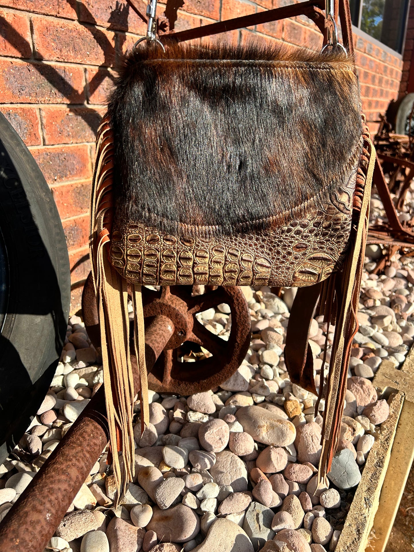 Deer Track Handbag 077