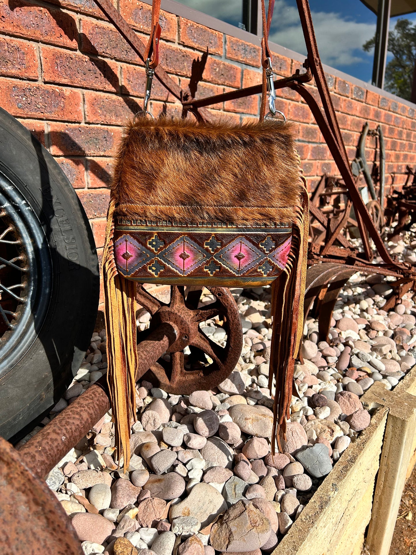 Deer Track Handbag 076