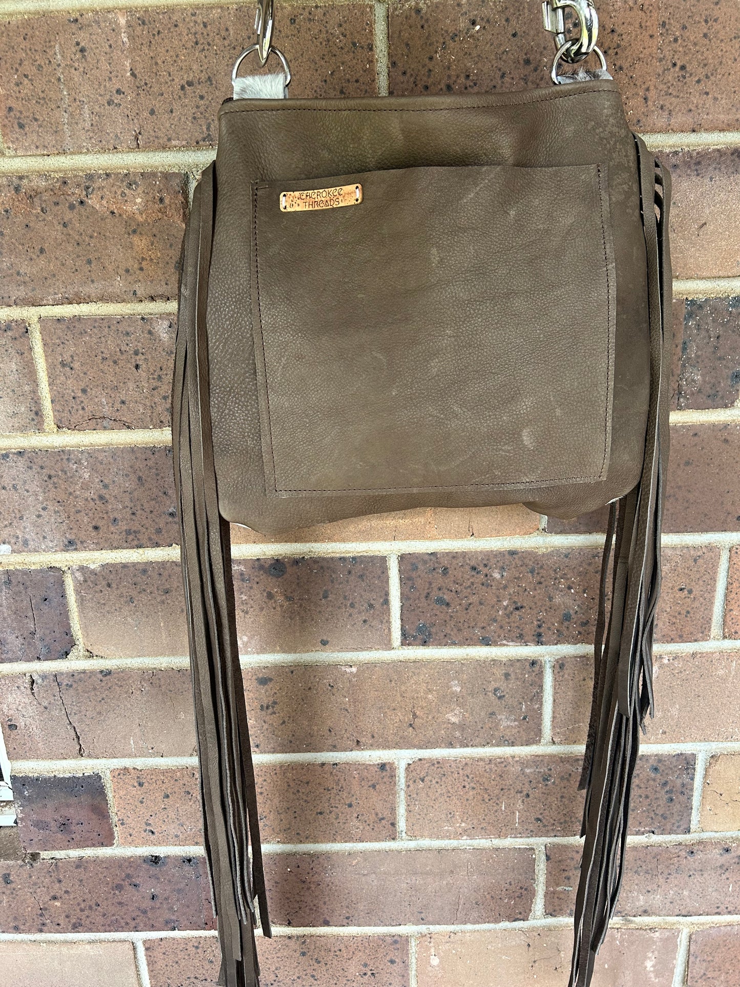 Buckle handbag 011