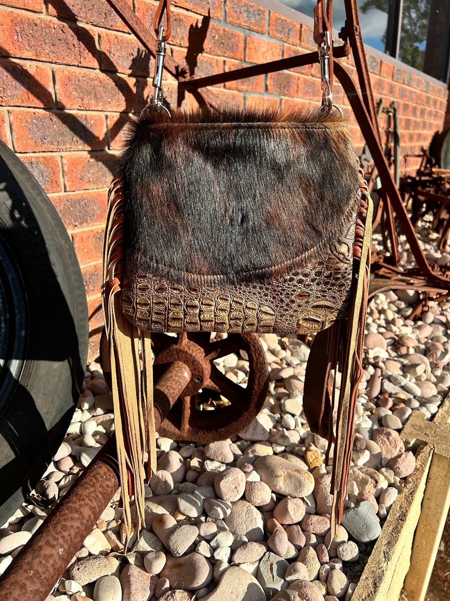 Deer Track Handbag 077