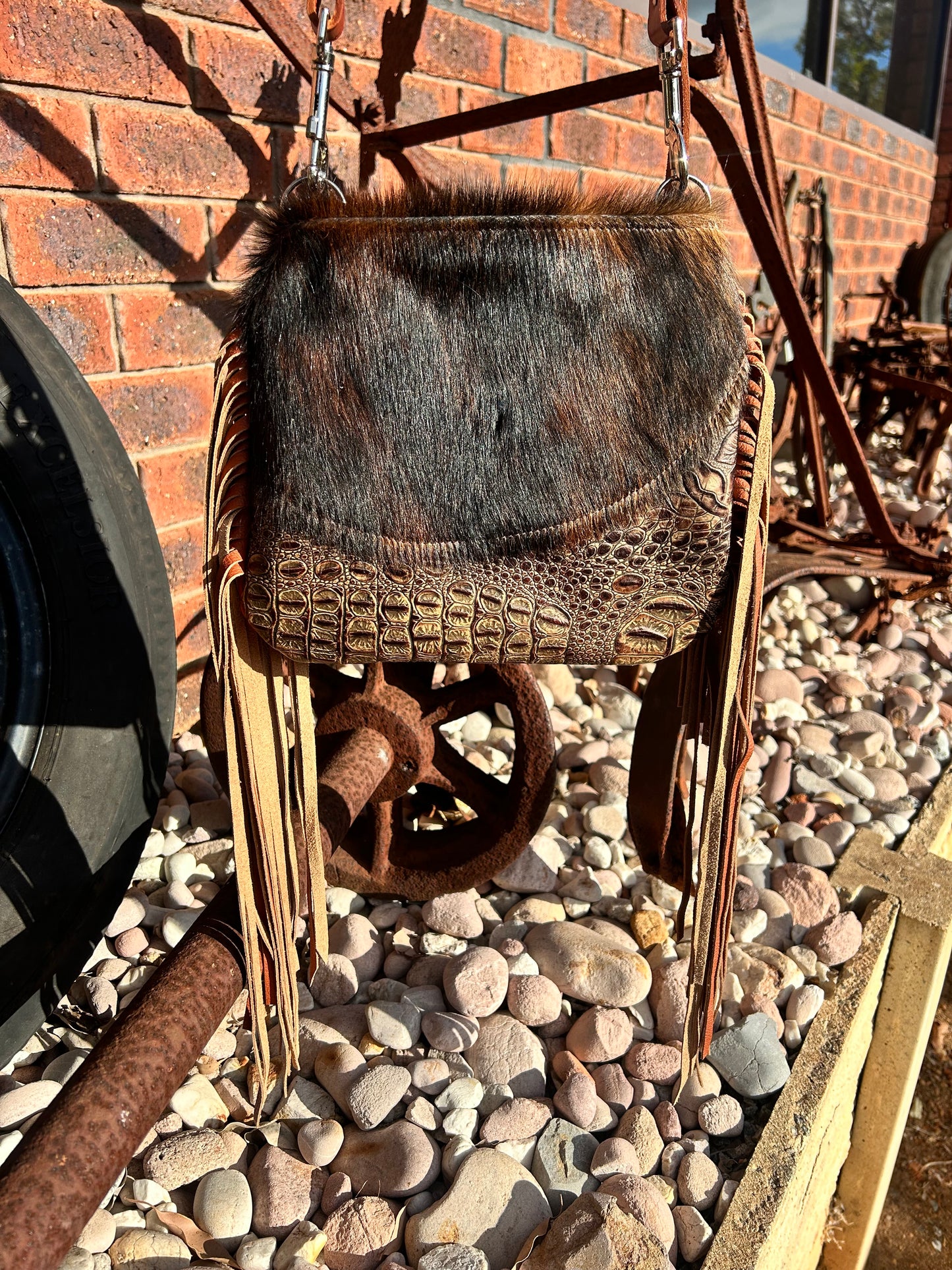 Deer Track Handbag 077