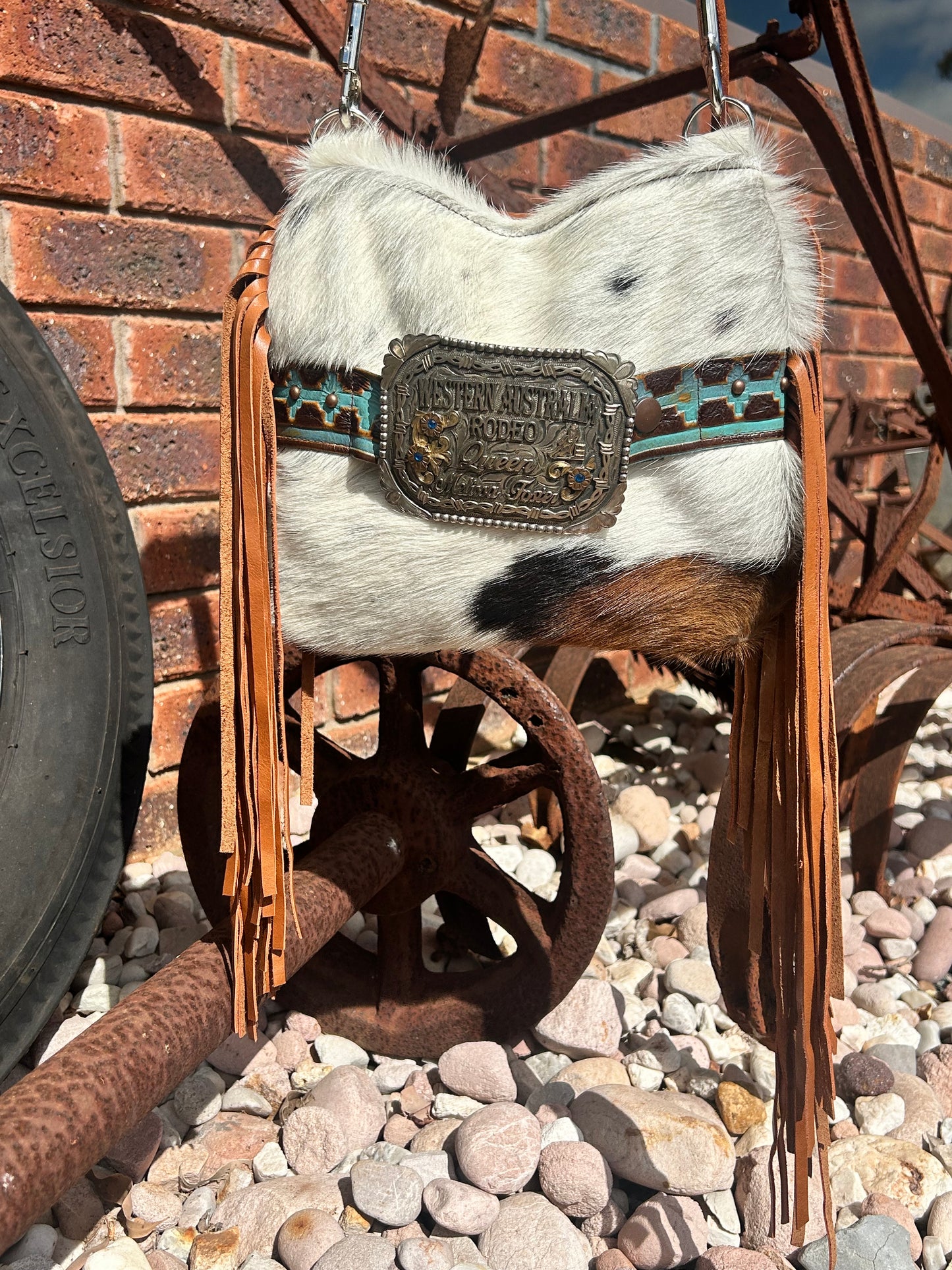 Buckle handbag 002