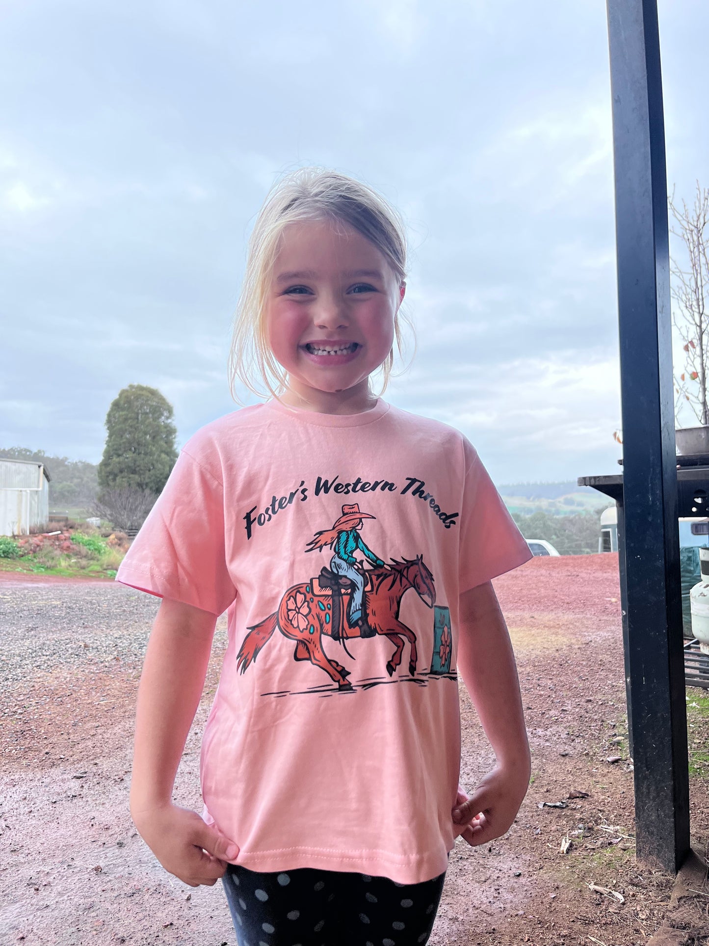 Cowgirl Way Girls Tees