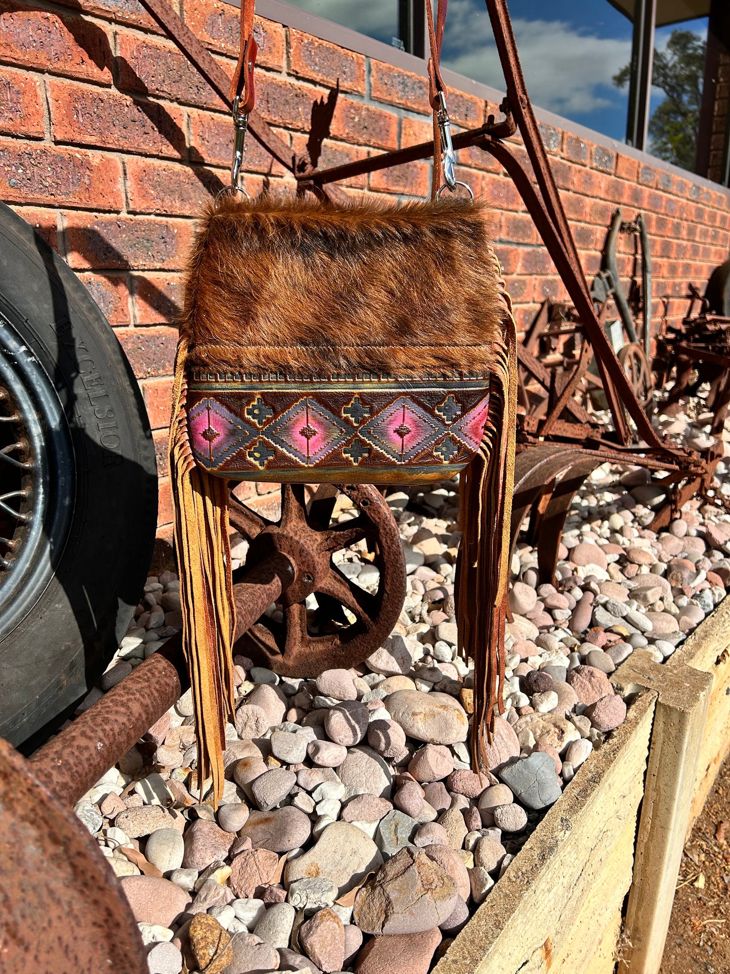 Deer Track Handbag 076