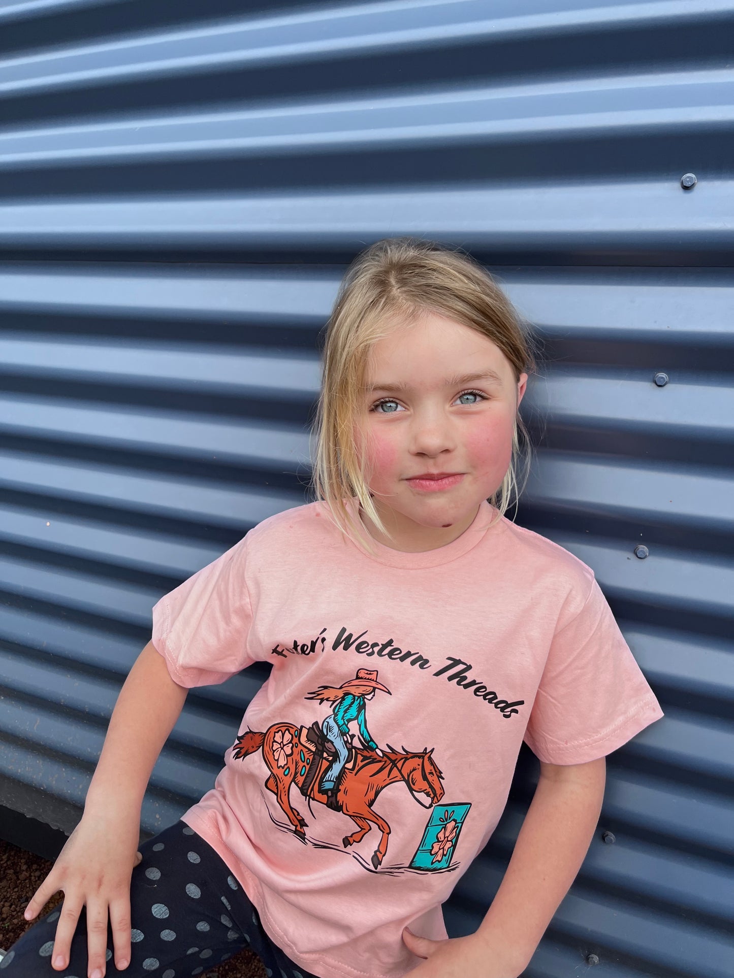 Cowgirl Way Girls Tees