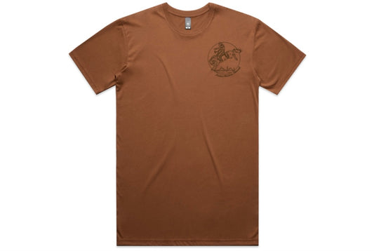 Cowboy cool Tee- Cocoa