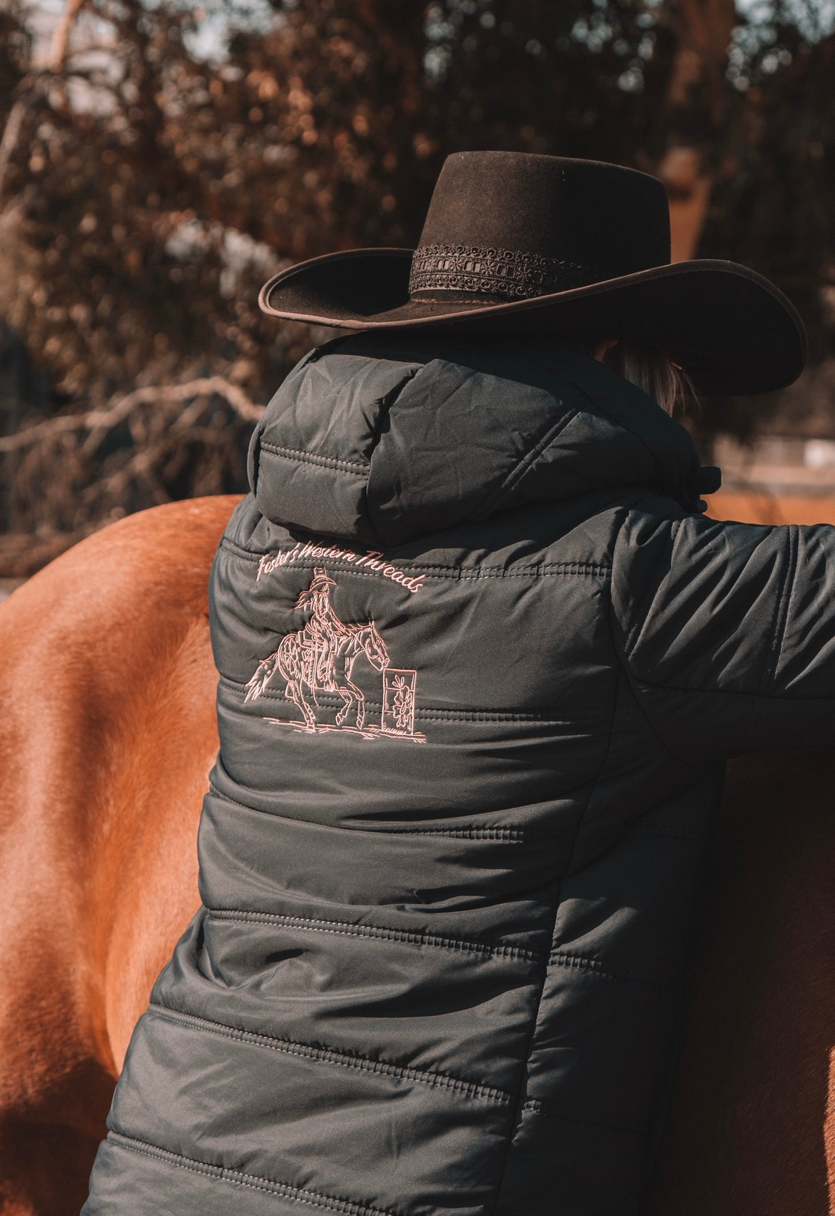 Cowgirl Way Puffer Jacket