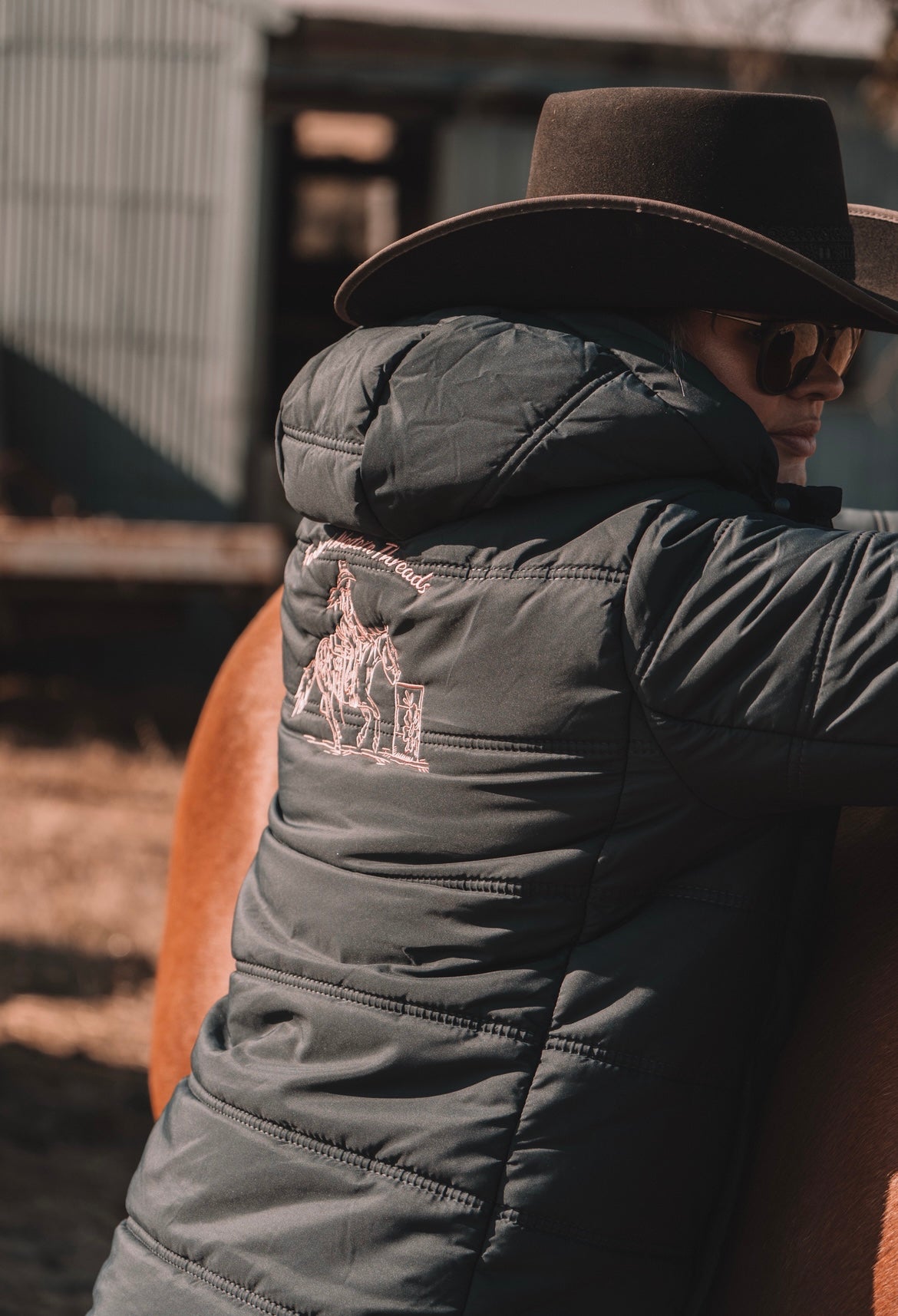 Cowgirl Way Puffer Jacket