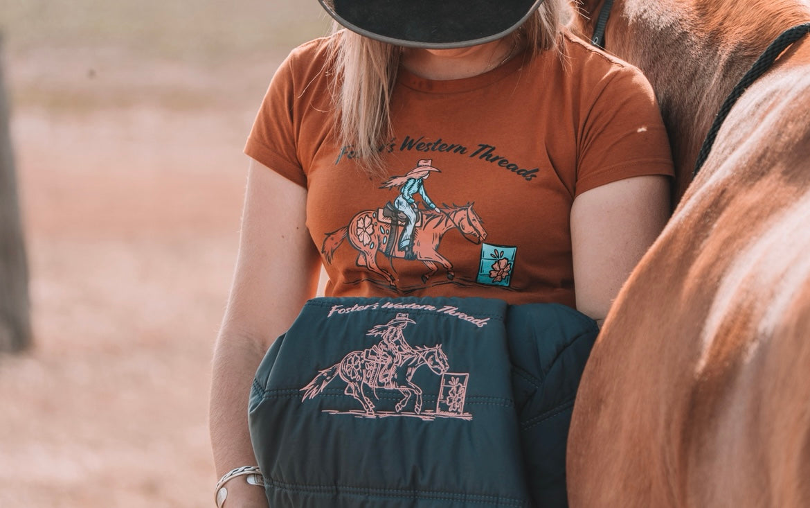 Cowgirl Way Puffer Jacket
