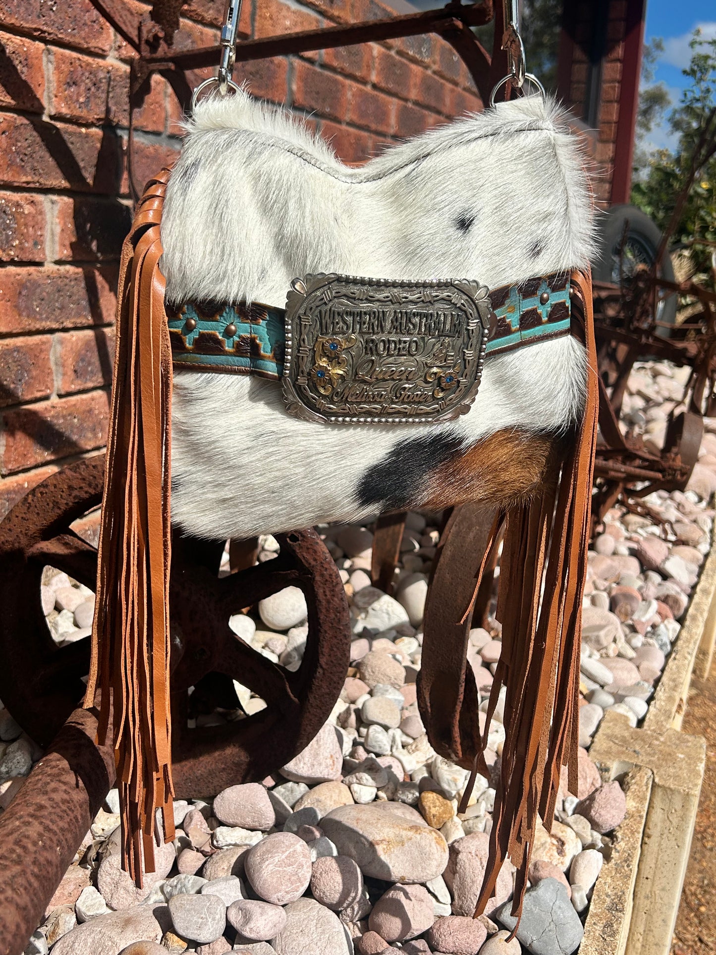 Buckle handbag 002