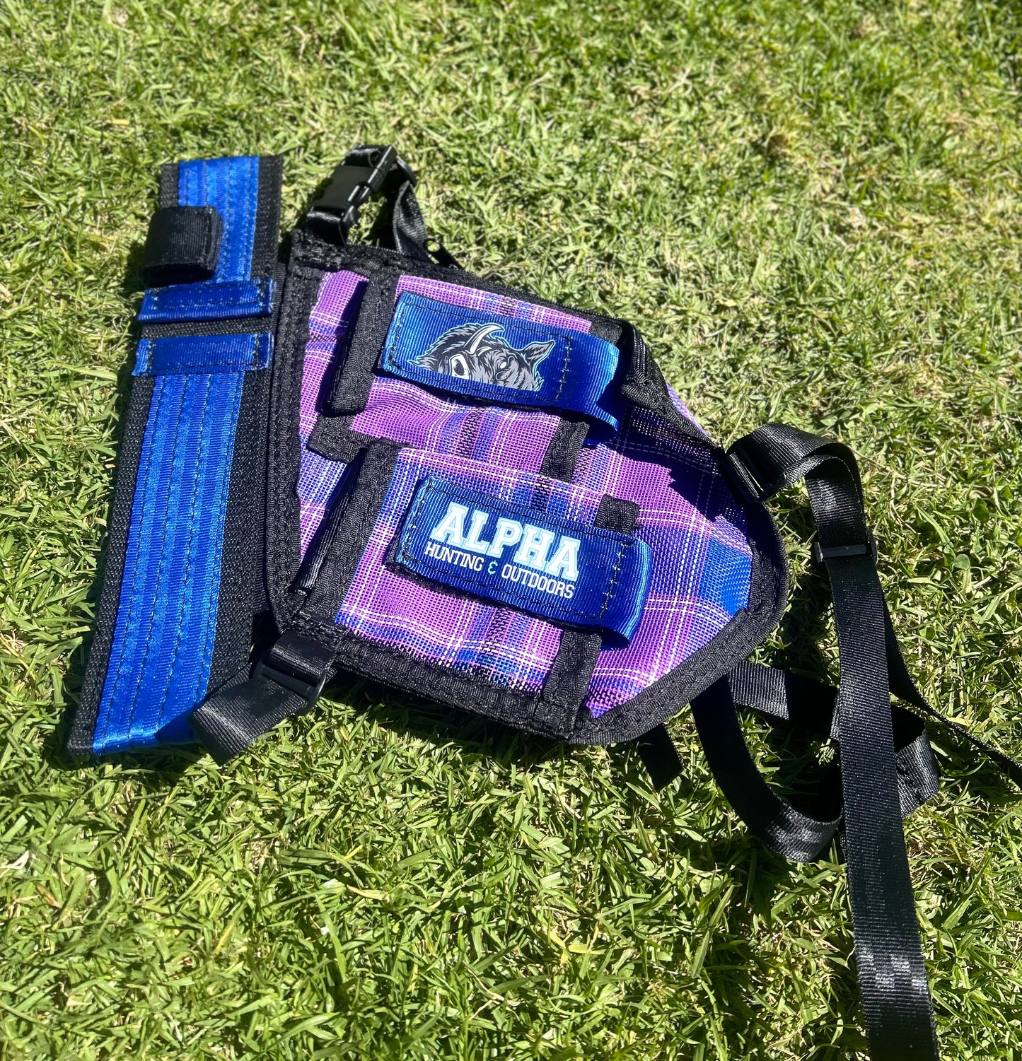 Alpha Duel UHF Holster with Knife Sheath