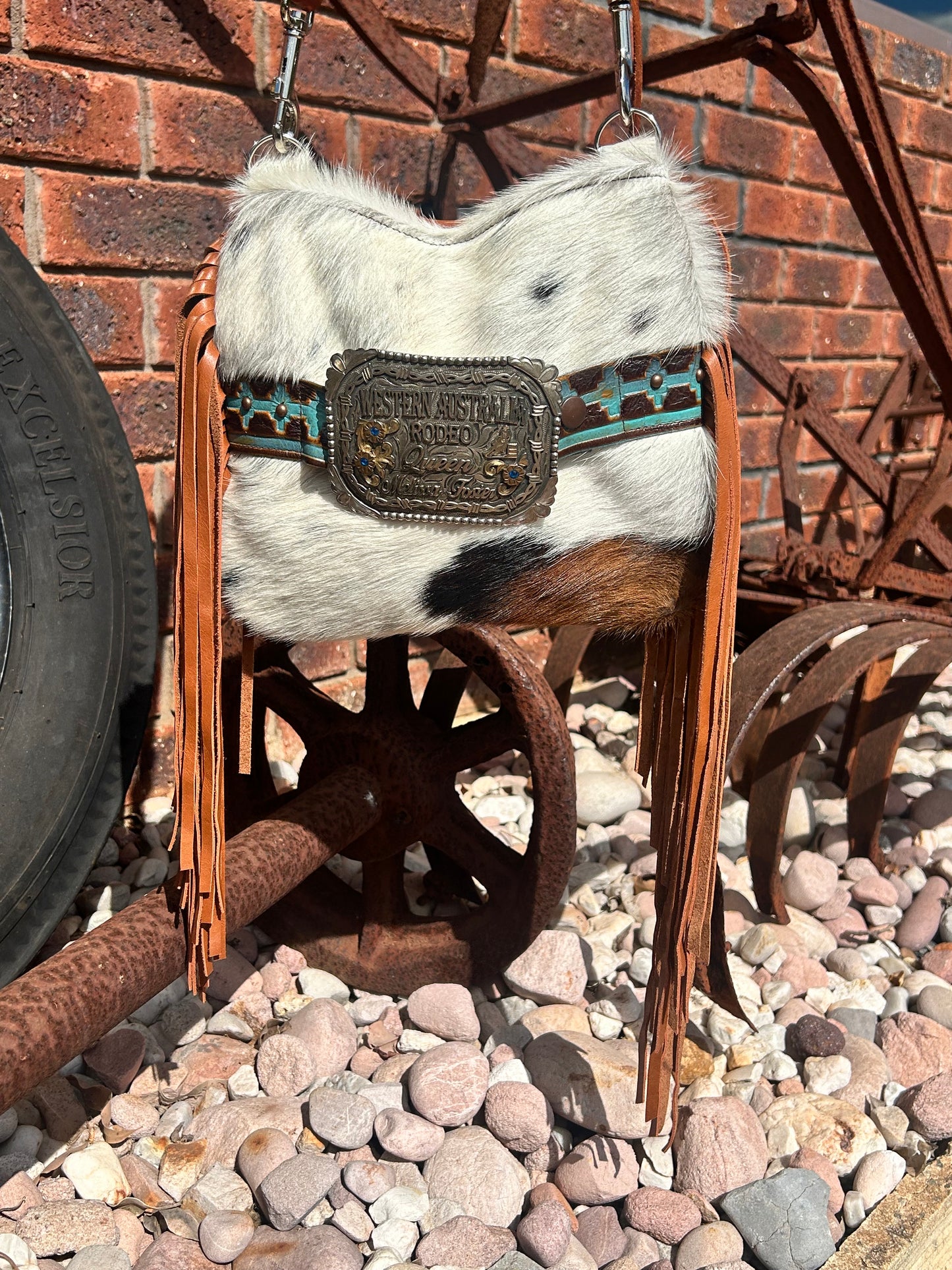 Buckle handbag 002
