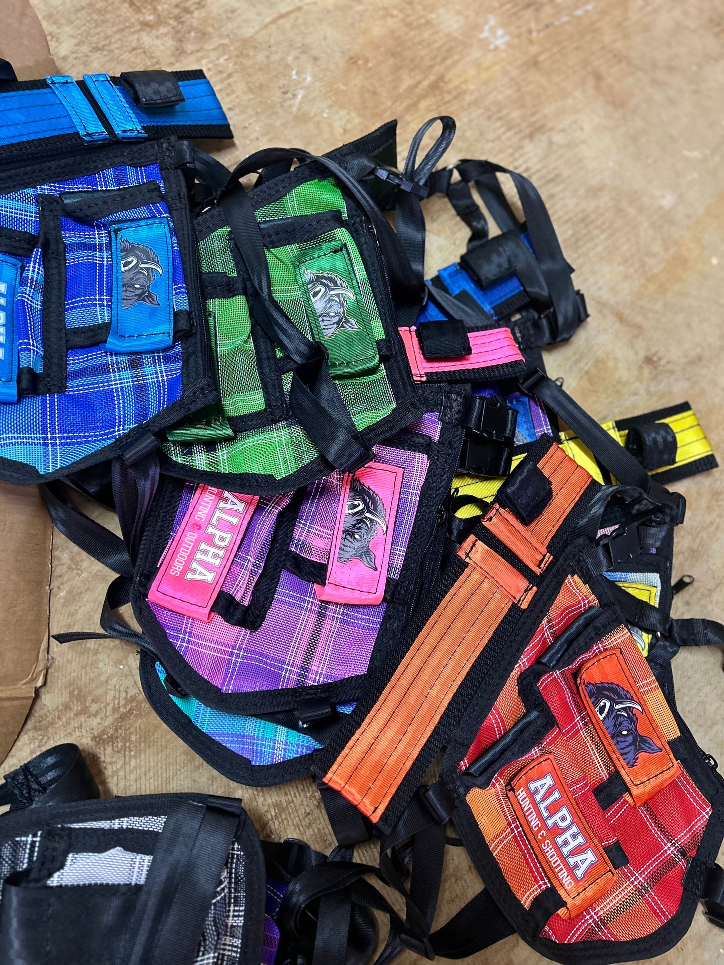 Alpha Duel UHF Holster with Knife Sheath