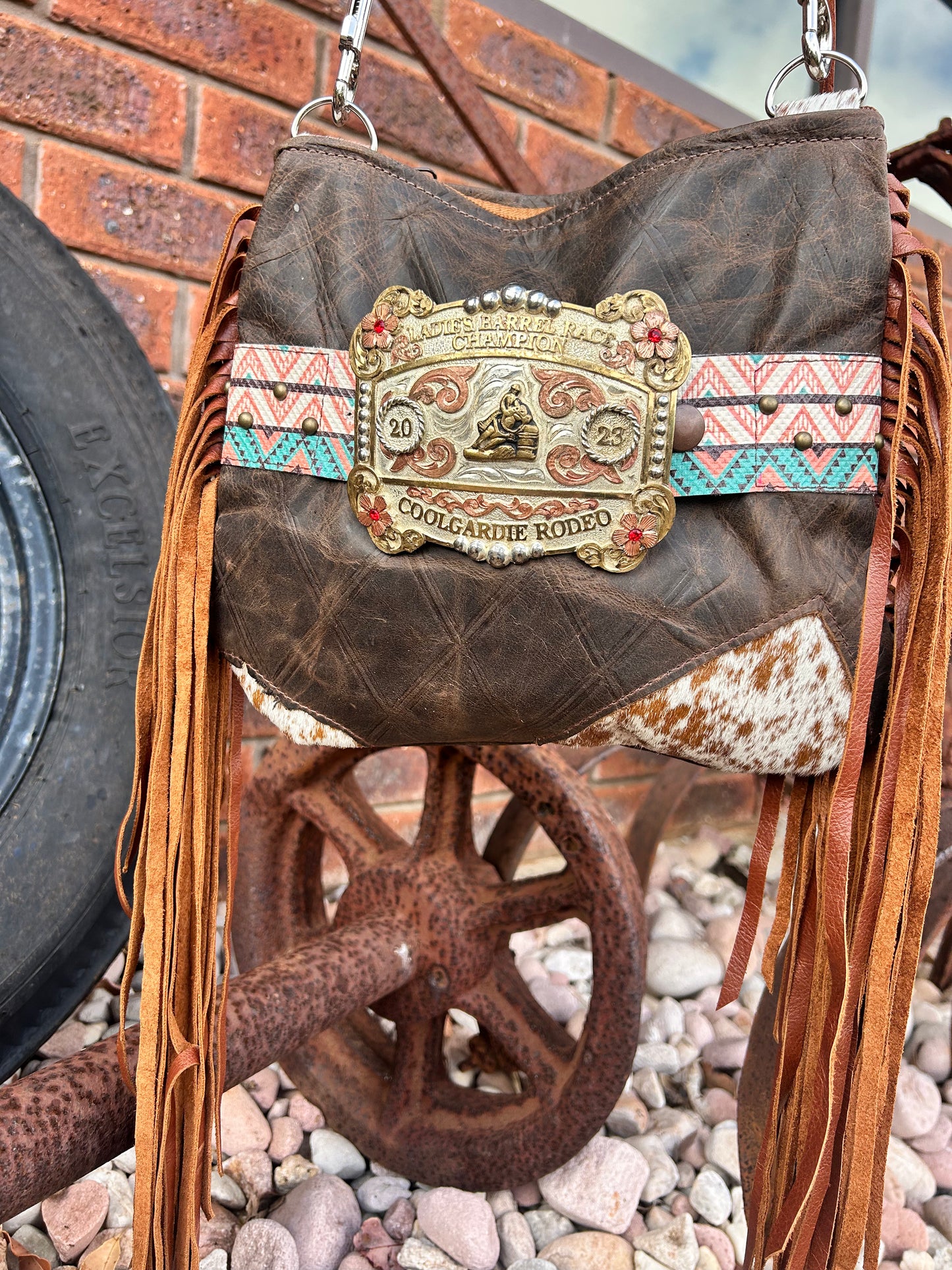 Buckle handbag 004