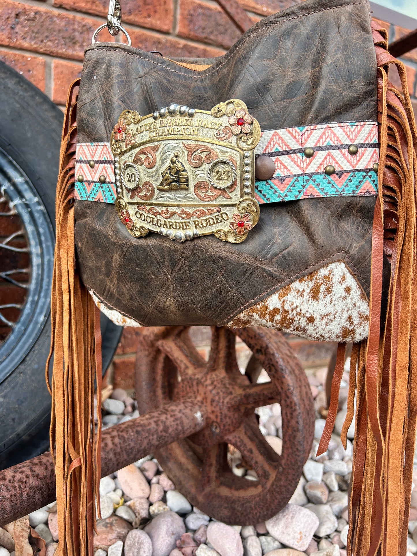 Buckle handbag 004