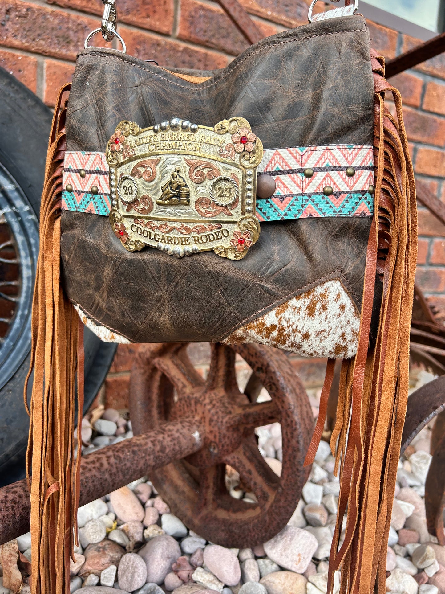 Buckle handbag 004