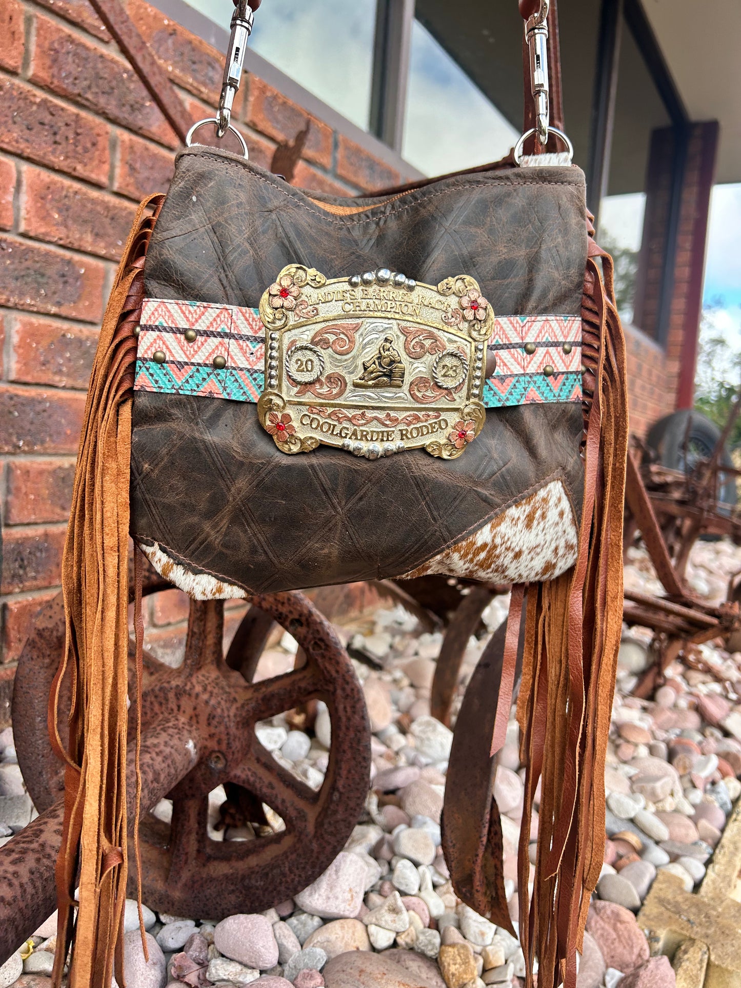 Buckle handbag 004
