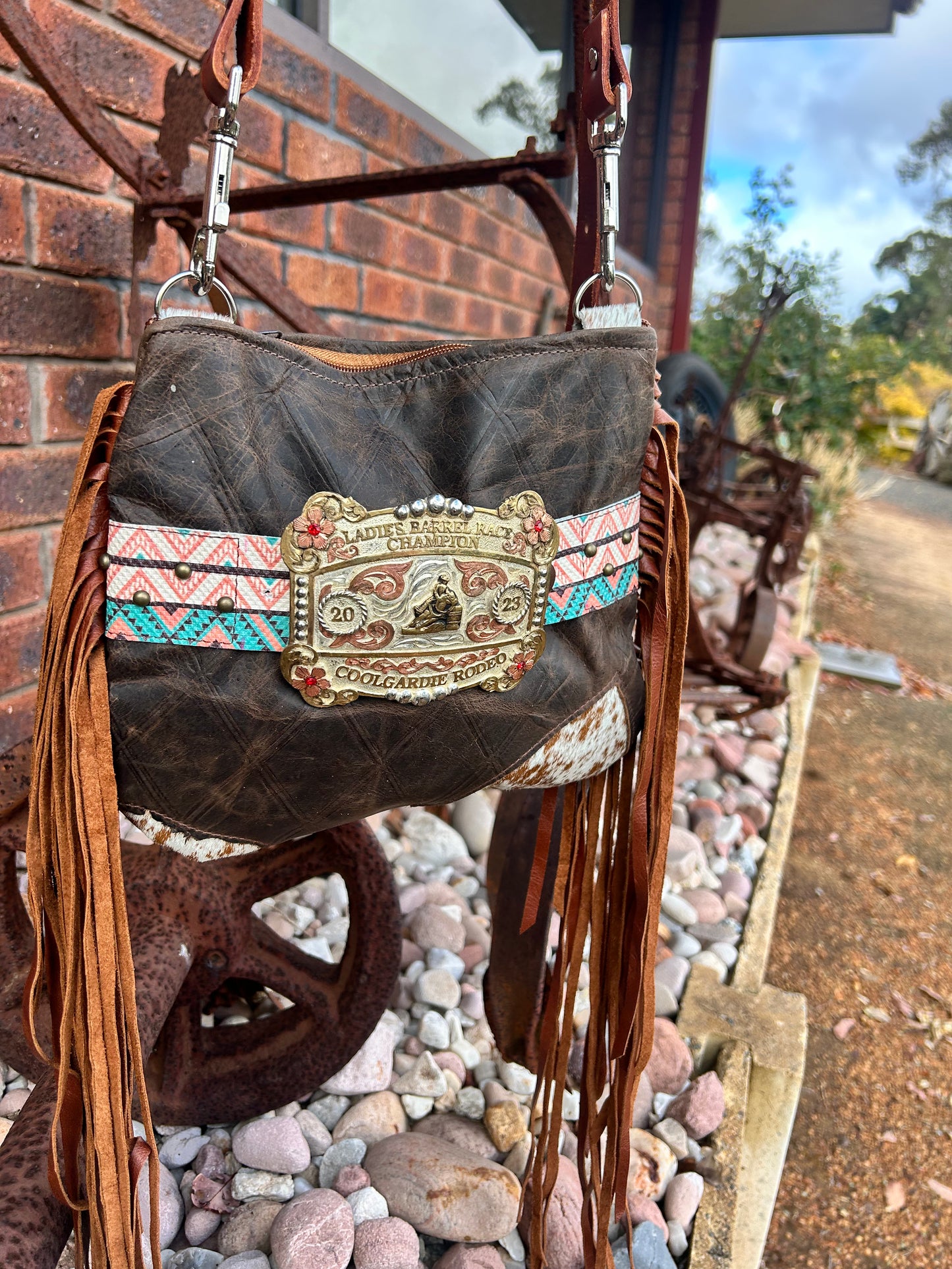 Buckle handbag 004