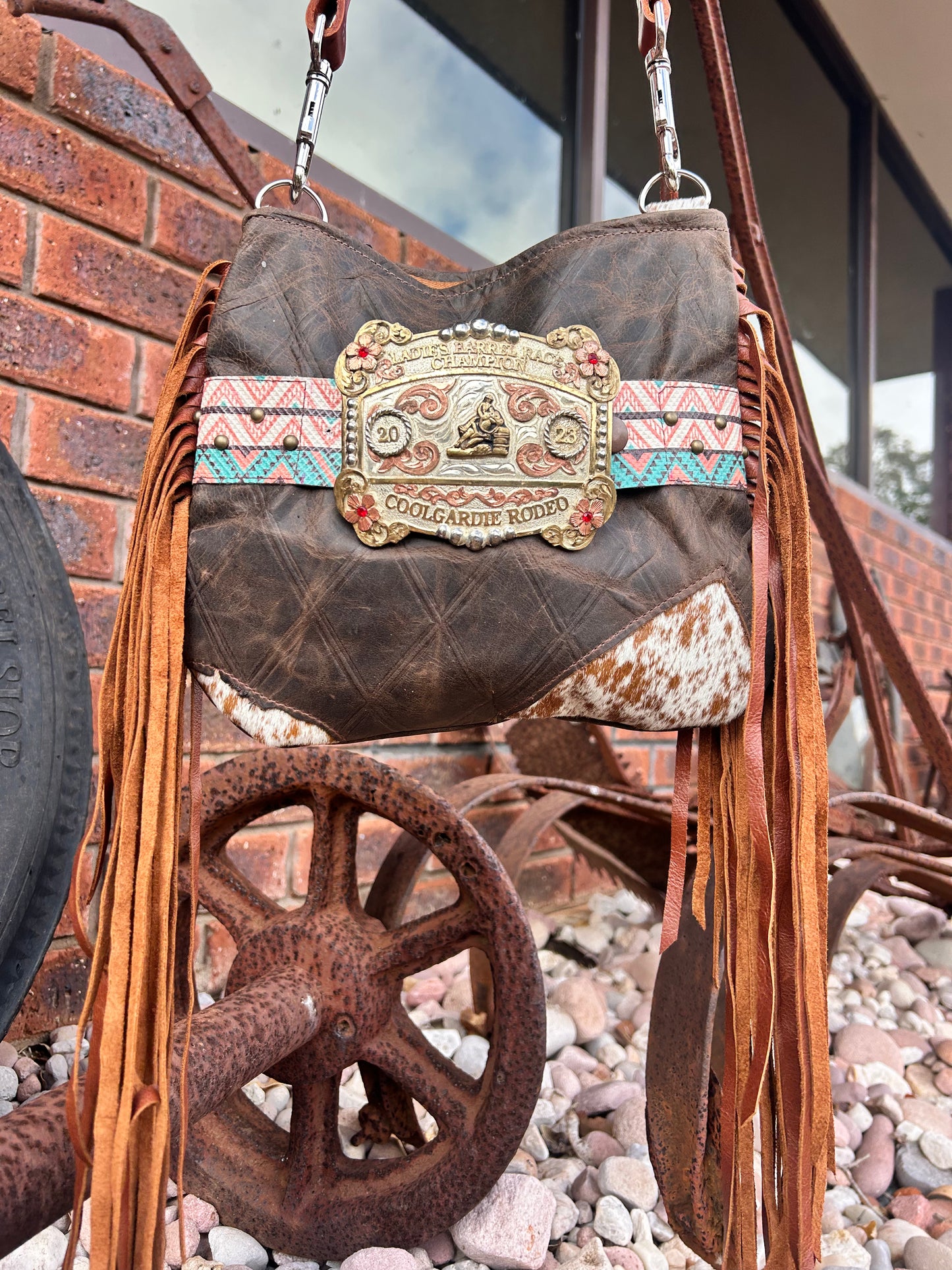 Buckle handbag 004