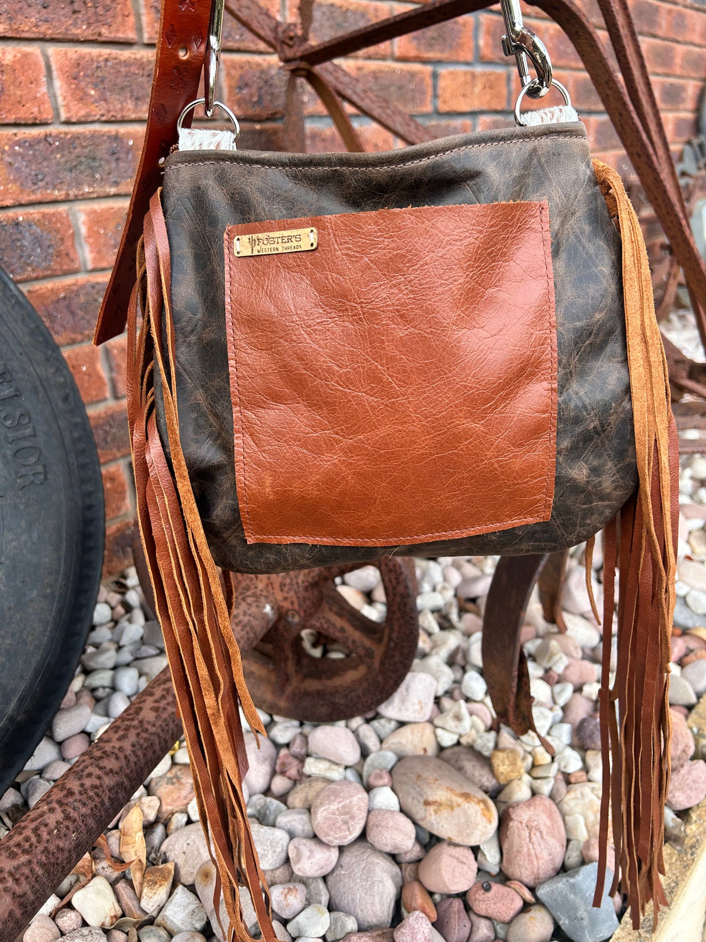 Buckle handbag 004