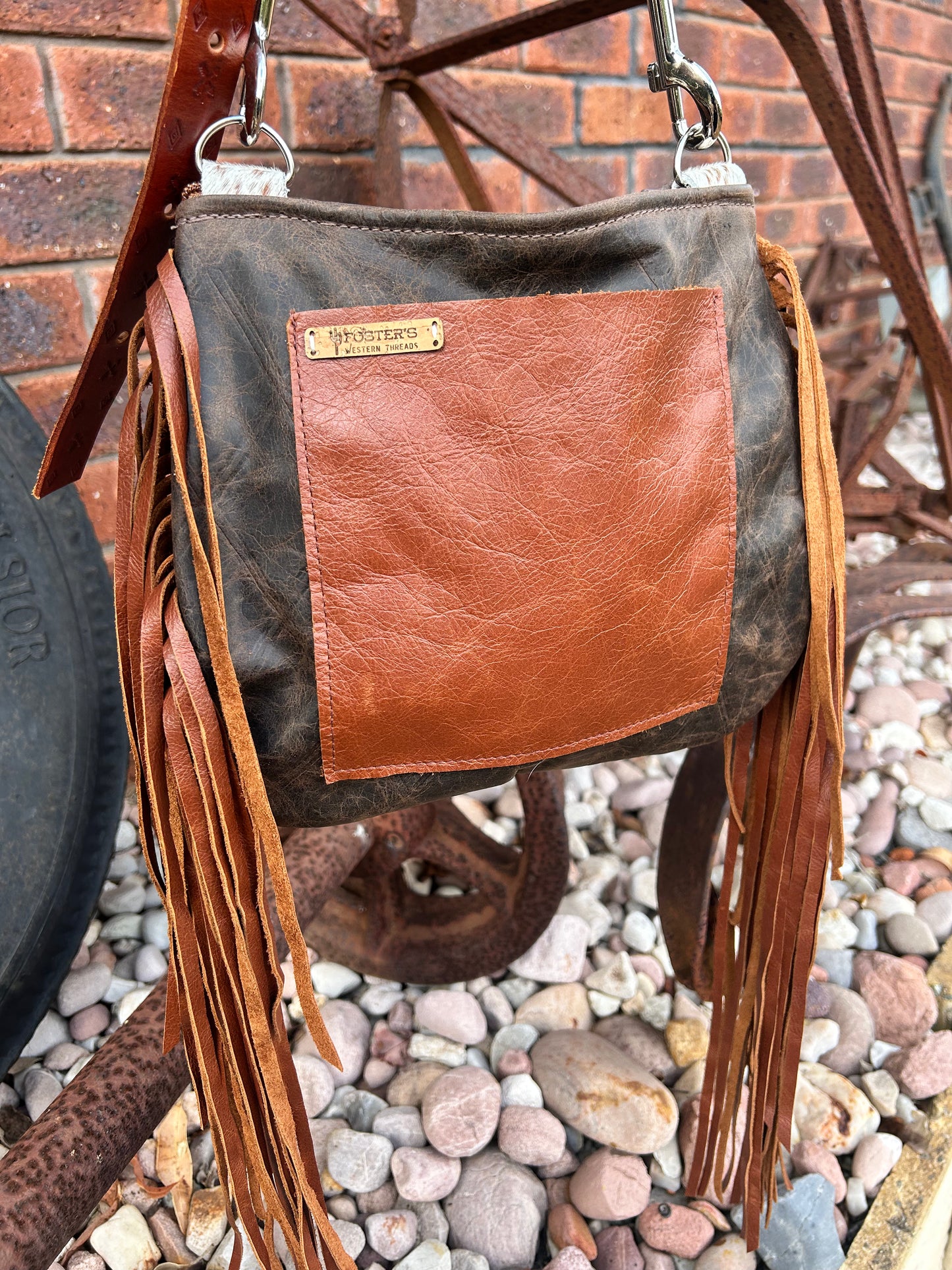 Buckle handbag 004