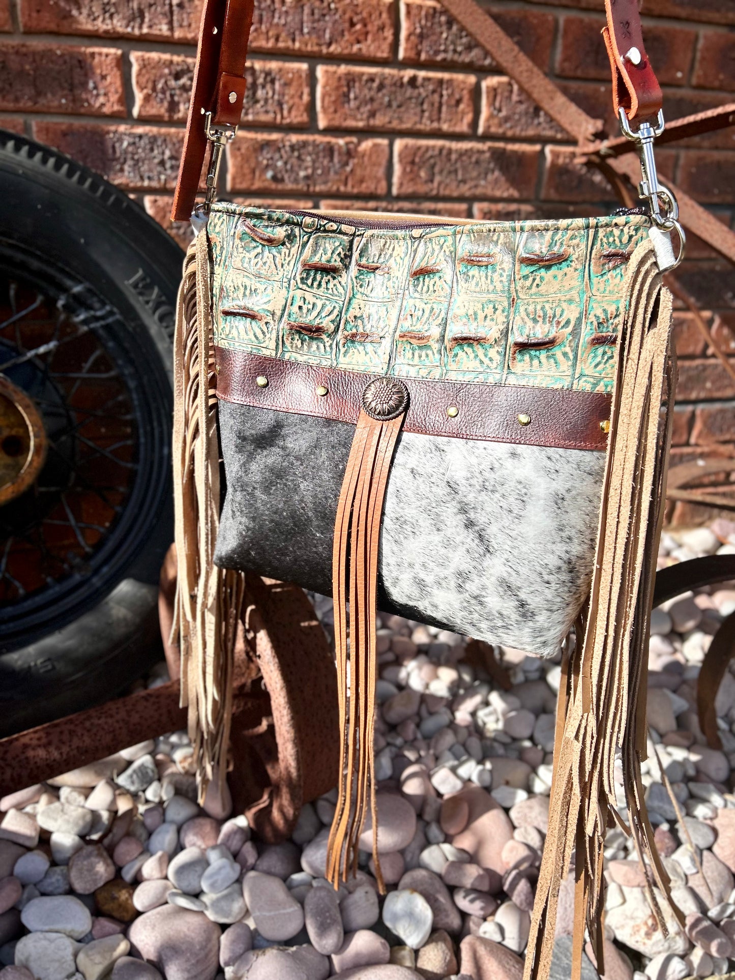 Mountain Range Handbag 005